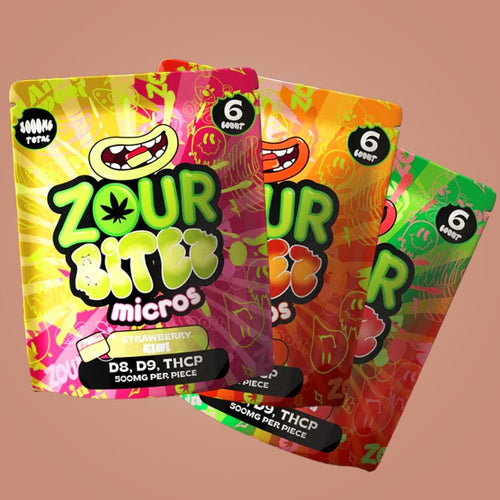 Zour Bites Micros 6ct - THCA - The Green House Houston