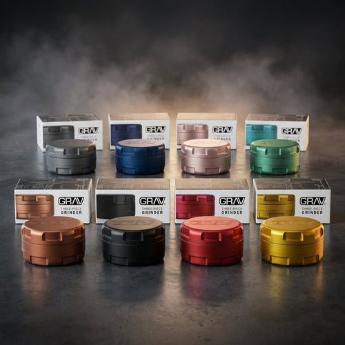 GRAV 3-Piece Grinder - THCA - The Green House Houston