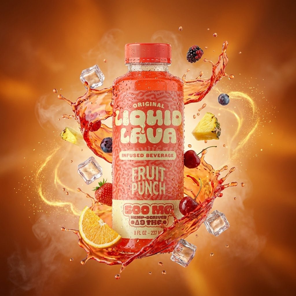 Liquid Lava Infused 500MG Drink - THCA - The Green House Houston