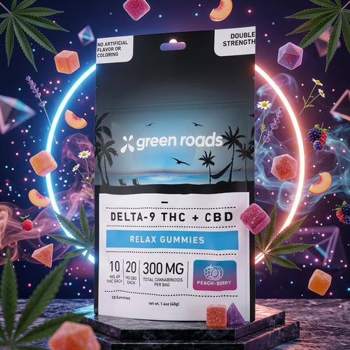 Green Roads D9-THC-CBD Gummies 10ct - THCA - The Green House Houston