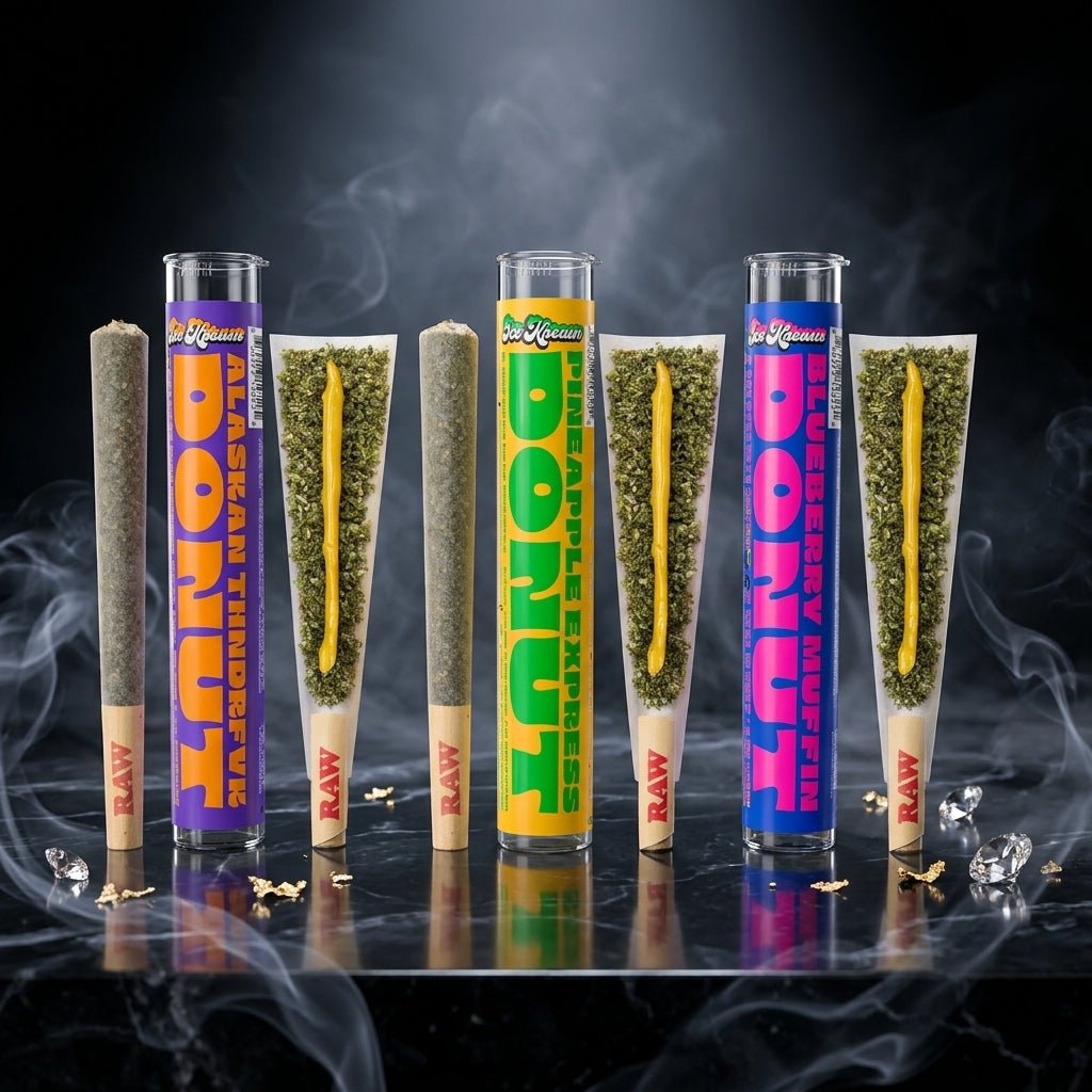 Ice Kream Donut 2.25g Preroll Single - THCA - The Green House Houston