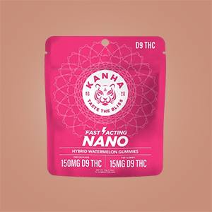 Kanha Fast Acting Nano Gummies 10ct - THCA - The Green House Houston