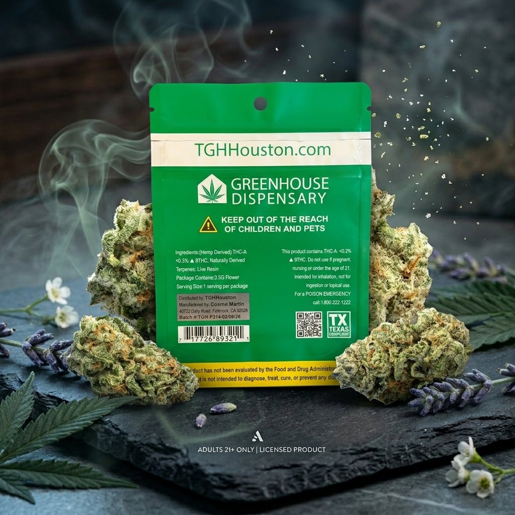 ⁠Light Dep Hybrid - THCA - The Green House Houston
