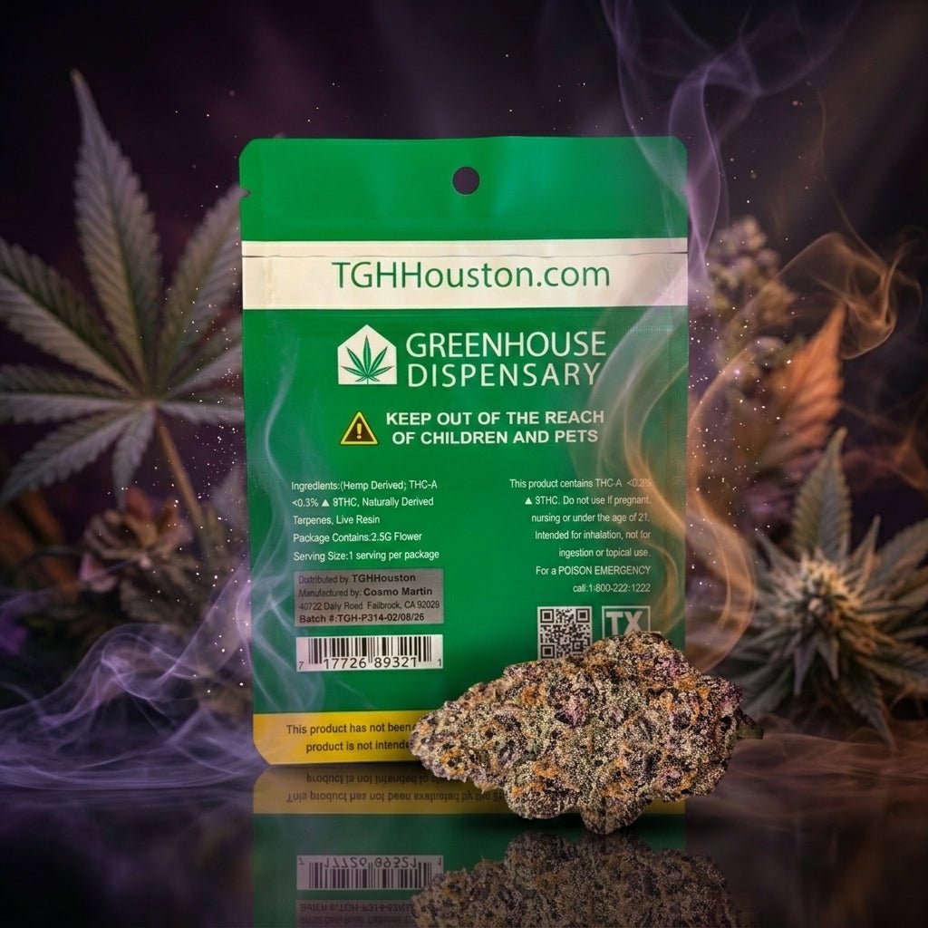 ⁠Mid Grade Sativa - THCA - The Green House Houston