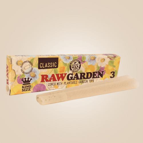 RAW Classic King Size Garden Cones - THCA - The Green House Houston