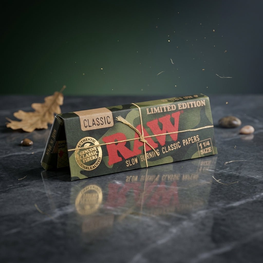RAW Classic – Camo Edition - THCA - The Green House Houston