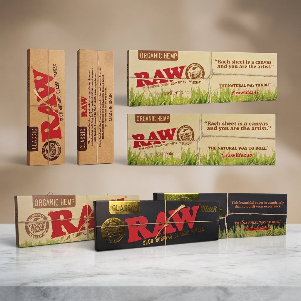 RAW Oversized Pack Bundle - THCA - The Green House Houston