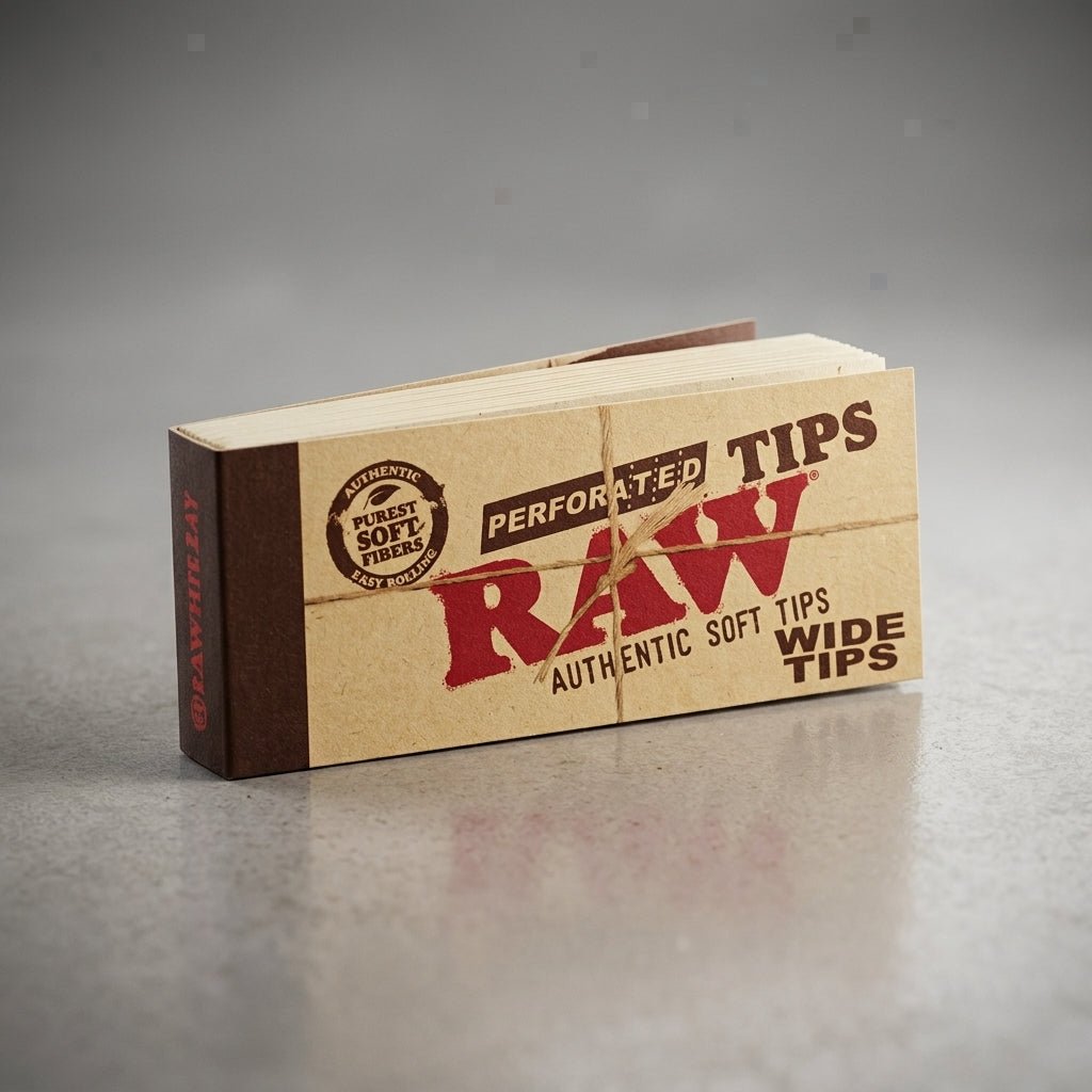 RAW Perforated Wide Tips - THCA - The Green House Houston