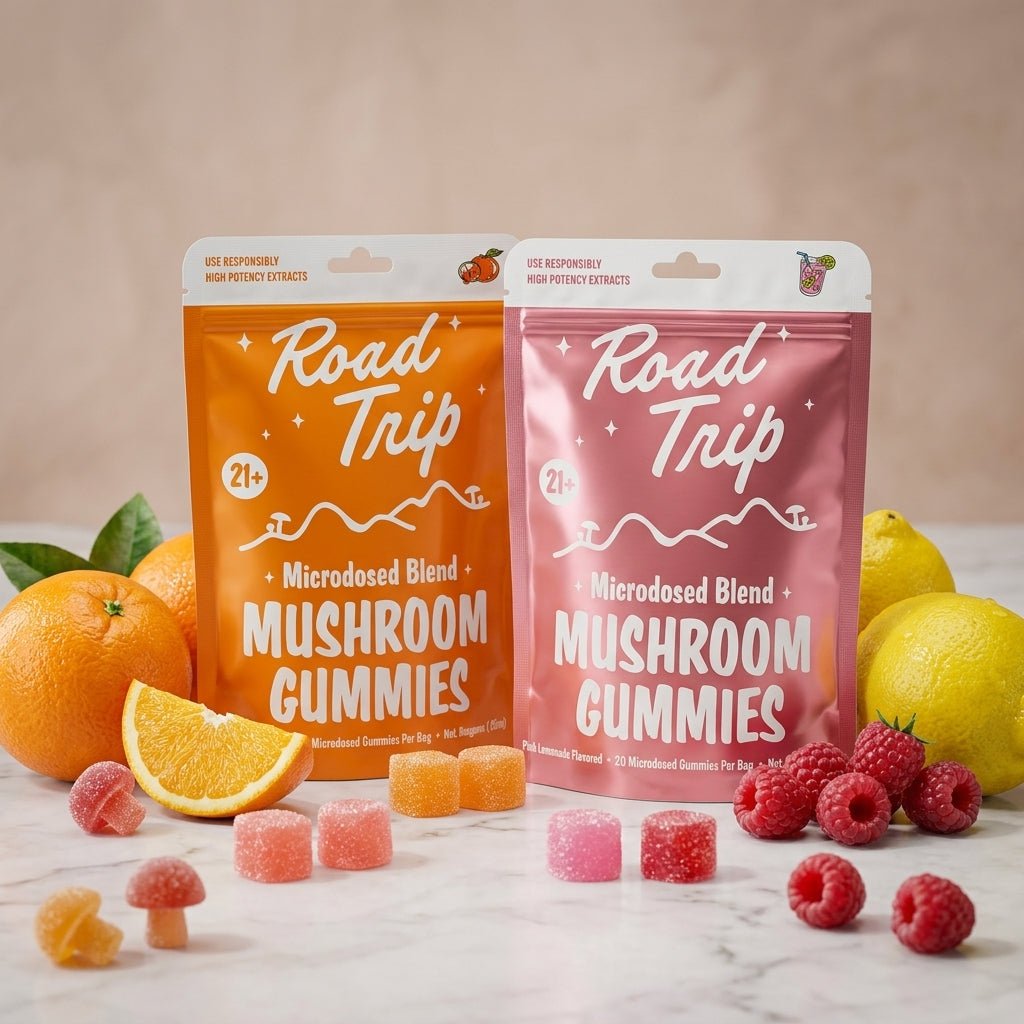 Road Trip Microdosed Gummies 20ct - THCA - The Green House Houston