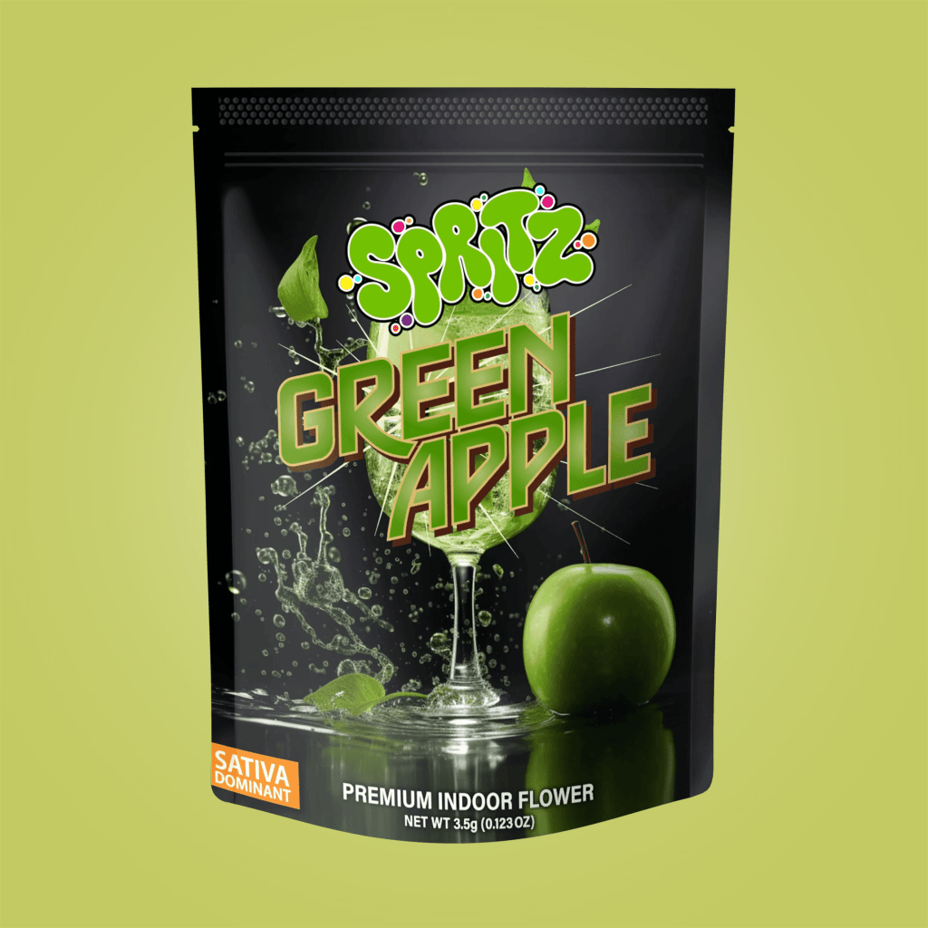 Spritz Green Apple 3.5G Sativa - THCA - The Green House Houston