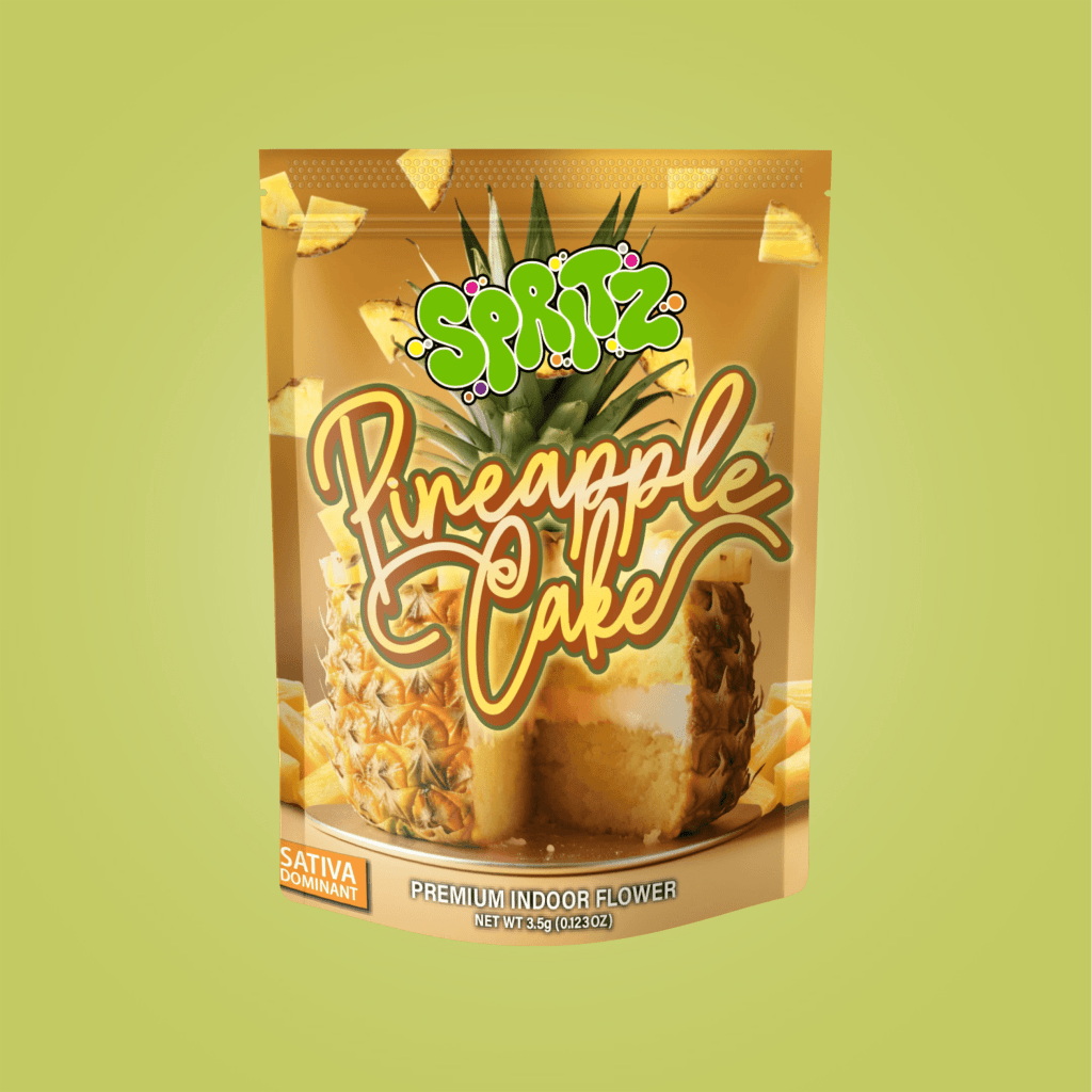 Spritz Pineapple Cake 3.5G Sativa - THCA - The Green House Houston