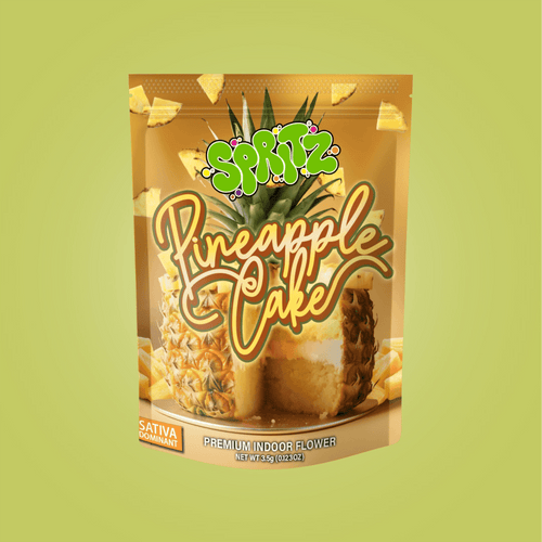 Spritz Pineapple Cake 3.5G Sativa - THCA - The Green House Houston