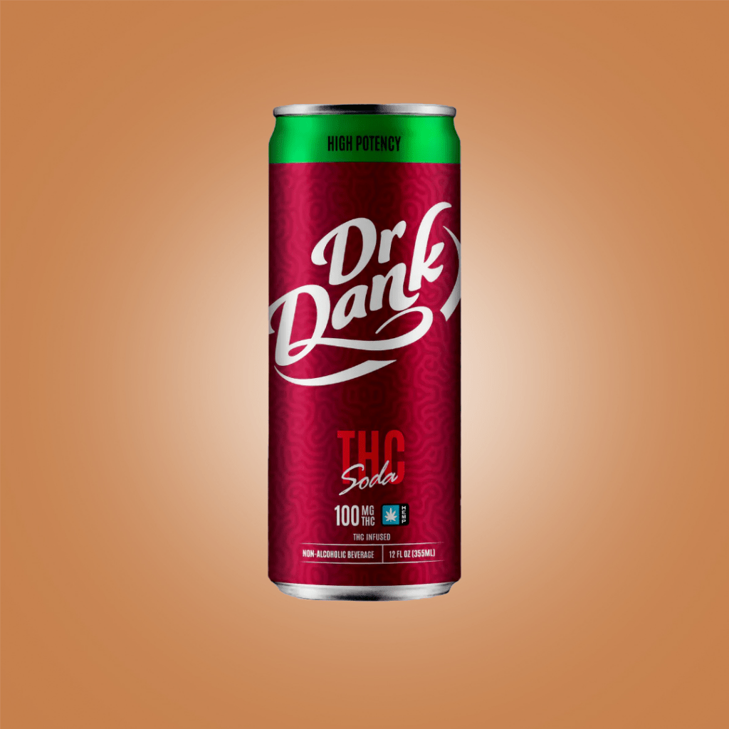 Sticky Green Dr. Dank THC Soda - THCA - The Green House Houston
