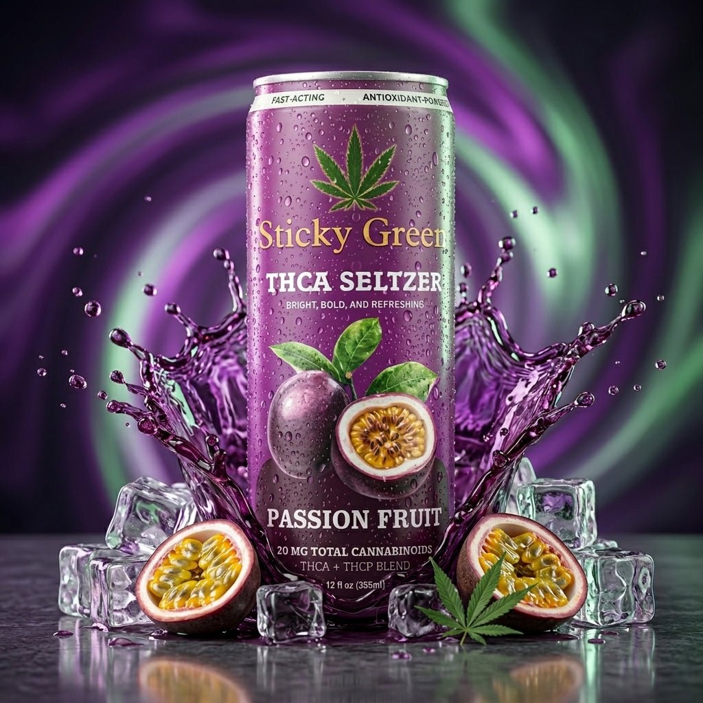 THCA Seltzer Single Cans - THCA - The Green House Houston