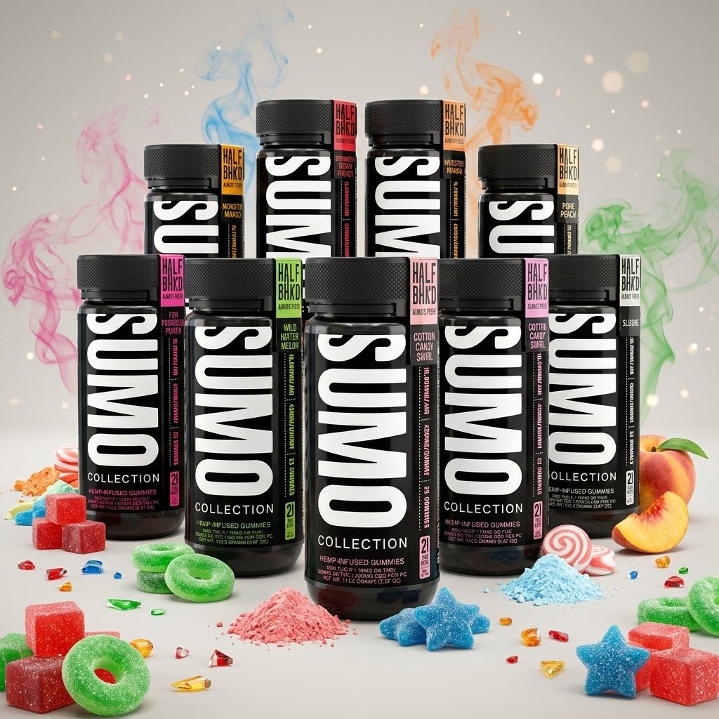 Sumo Black Collection Gummies | 10000mg (25ct) - THCA - The Green House Houston
