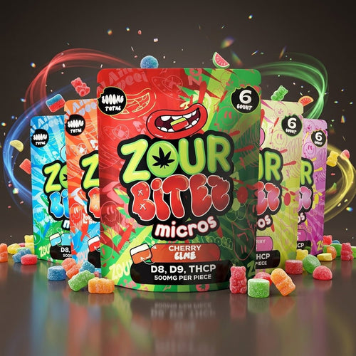 Zour Bites Micros 6ct - THCA - The Green House Houston