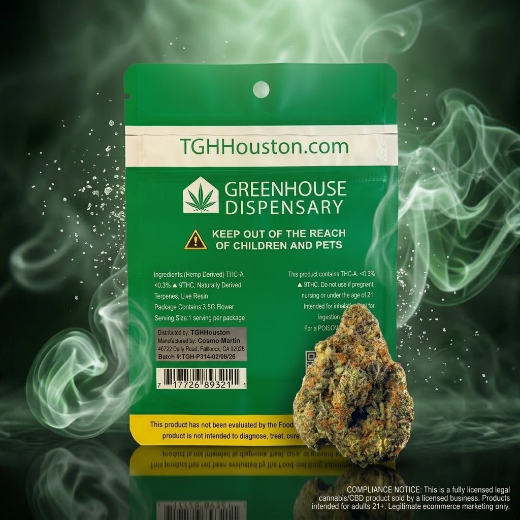 AAA Exotic Hybrid - THCA - The Green House Houston