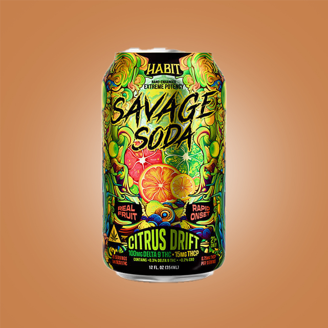 Habit Savage Soda Citrus Drift - THCA - The Green House Houston