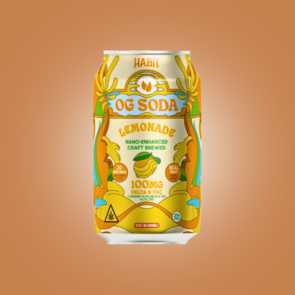 Habit OG Soda Lemonade 100mg - THCA - The Green House Houston