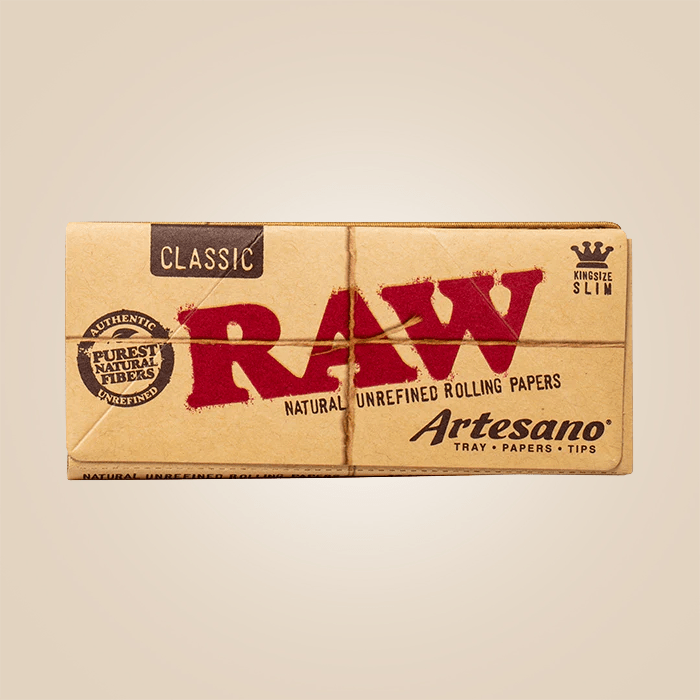 RAW Artesano Tray Rolling Papers - THCA - The Green House Houston