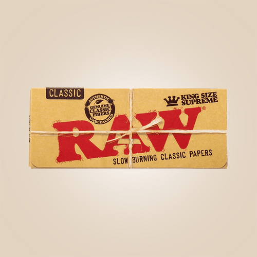 RAW King Size Supreme Rolling Papers - THCA - The Green House Houston