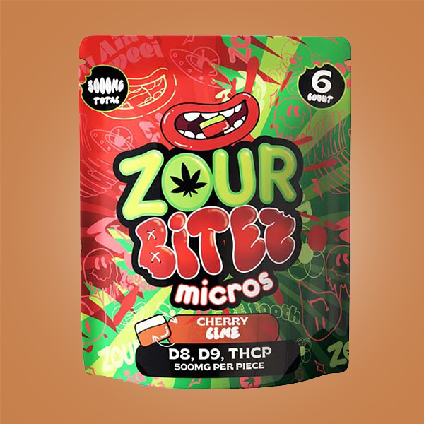 Zour Bites Micros 6ct - THCA - The Green House Houston